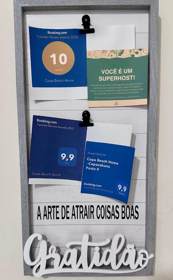 Copa Beach Home - Copacabana Posto 4 Quadra Da Praia Ріо-де-Жанейро Екстер'єр фото